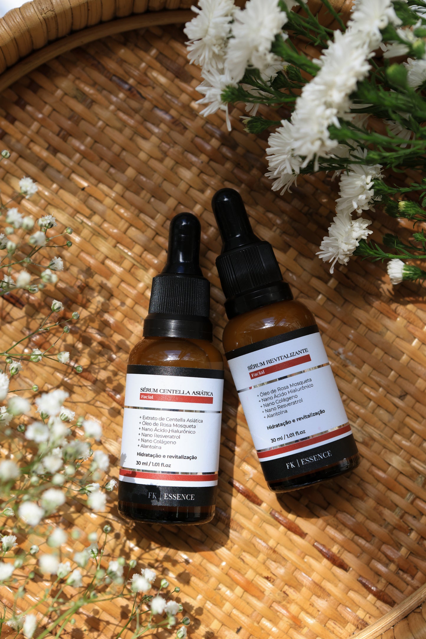 Kit Sérum Facial Diurno e Noturno FK | ESSENCE