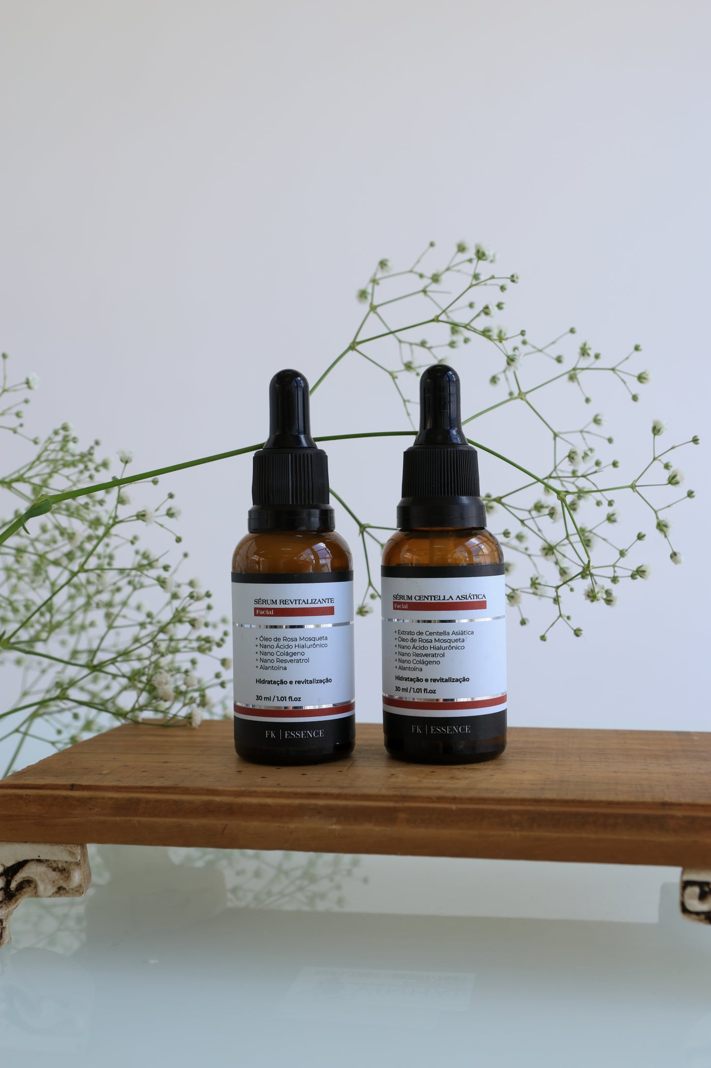 Kit Sérum Facial Diurno e Noturno FK | ESSENCE