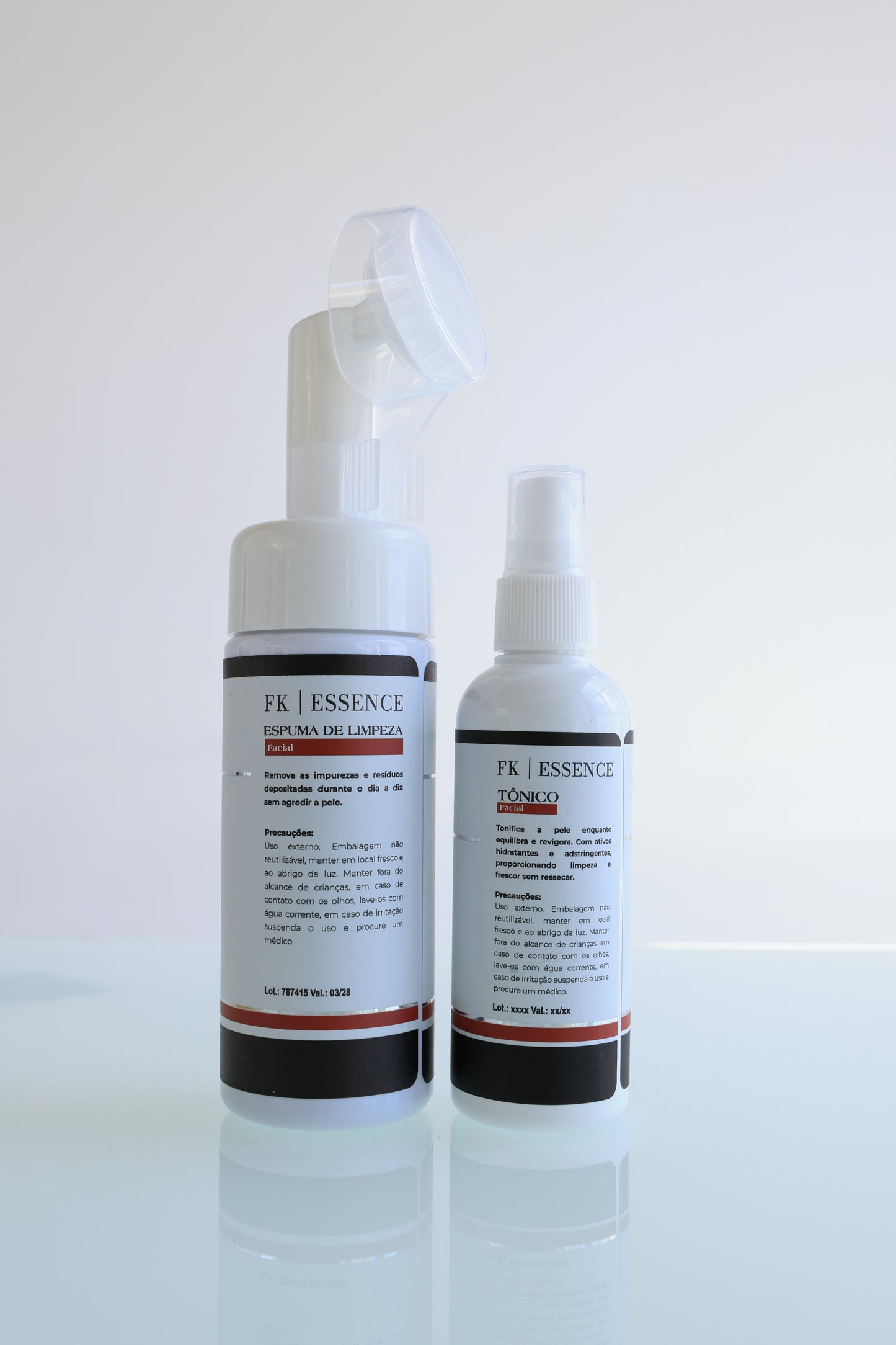 Kit Limpeza e Tônico Facial Skincare FK | ESSENCE