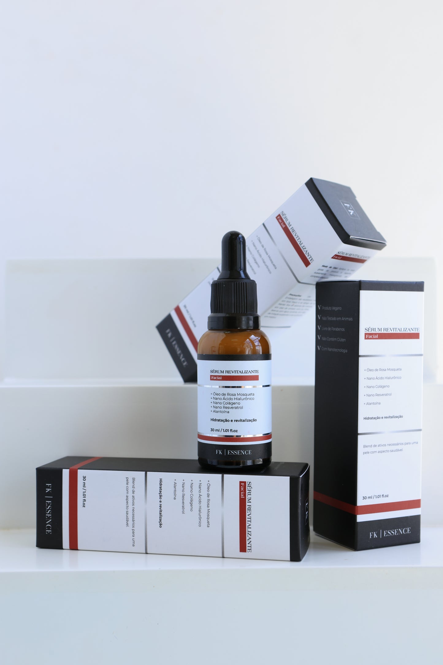 Sérum Facial com Nano Ácido Hialurônico e Colágeno FK | ESSENCE