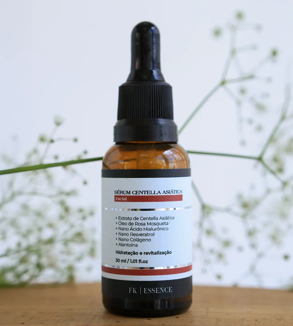 Sérum Centella Asiática Facial Noturno com Nano Colágeno FK | ESSENCE